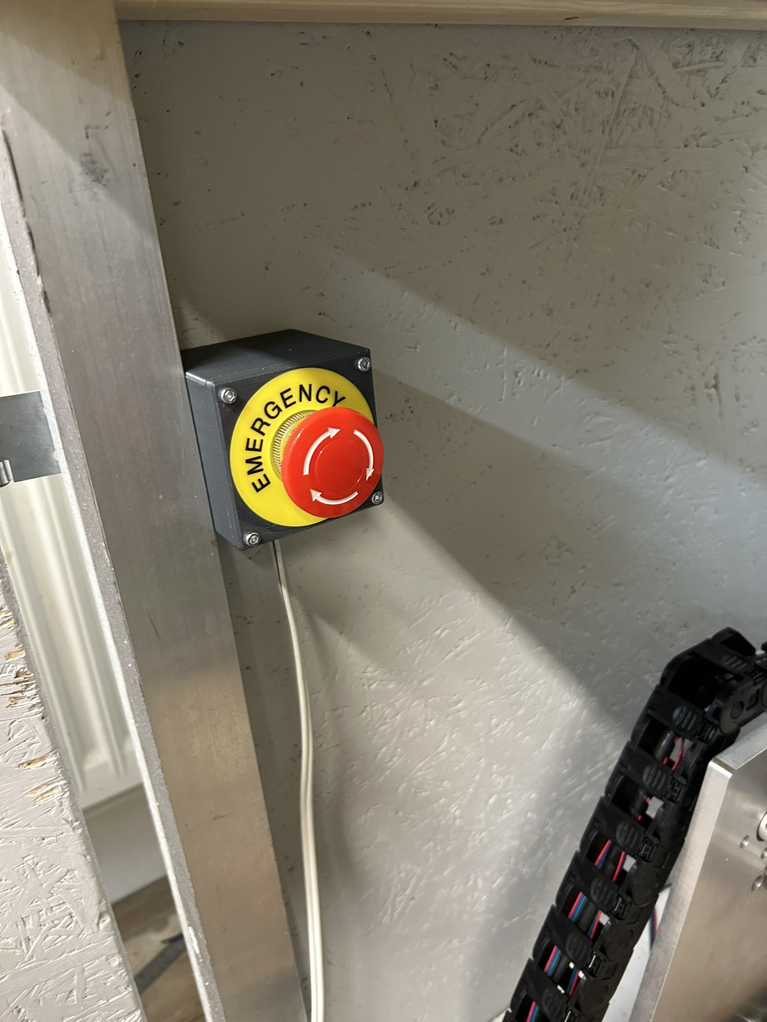 Emergency stop box