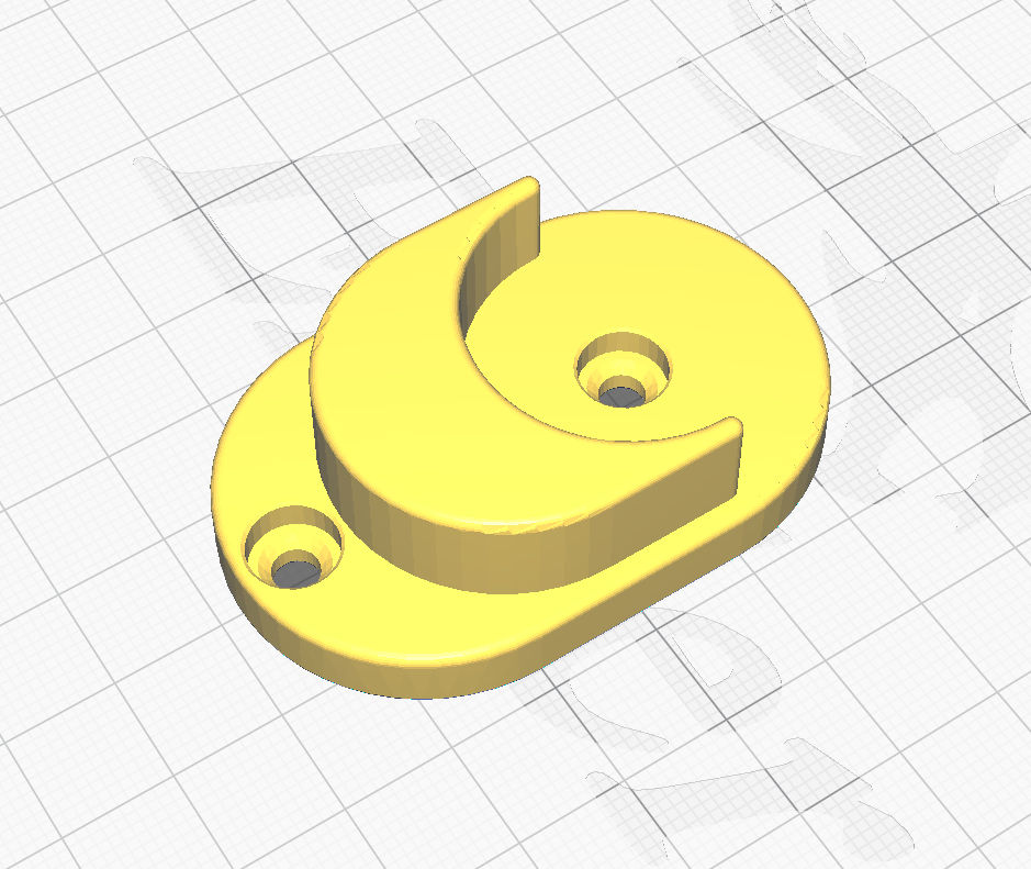 Universal Broomstick Coat hanger hook by MoxL Download free STL model