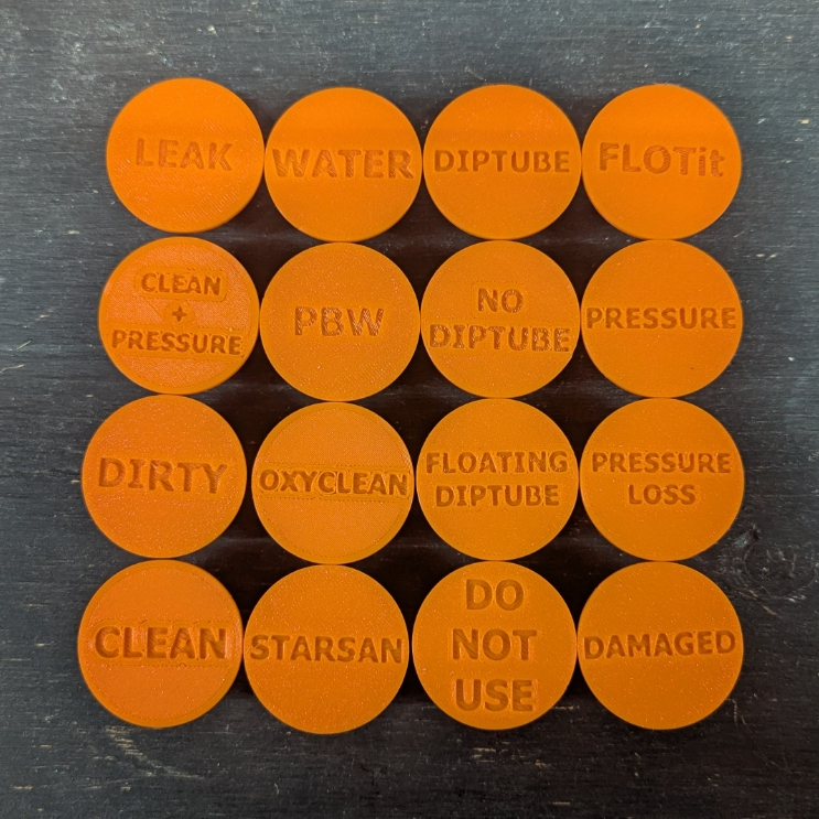 Keg post tag (19 models) — miniatura 2