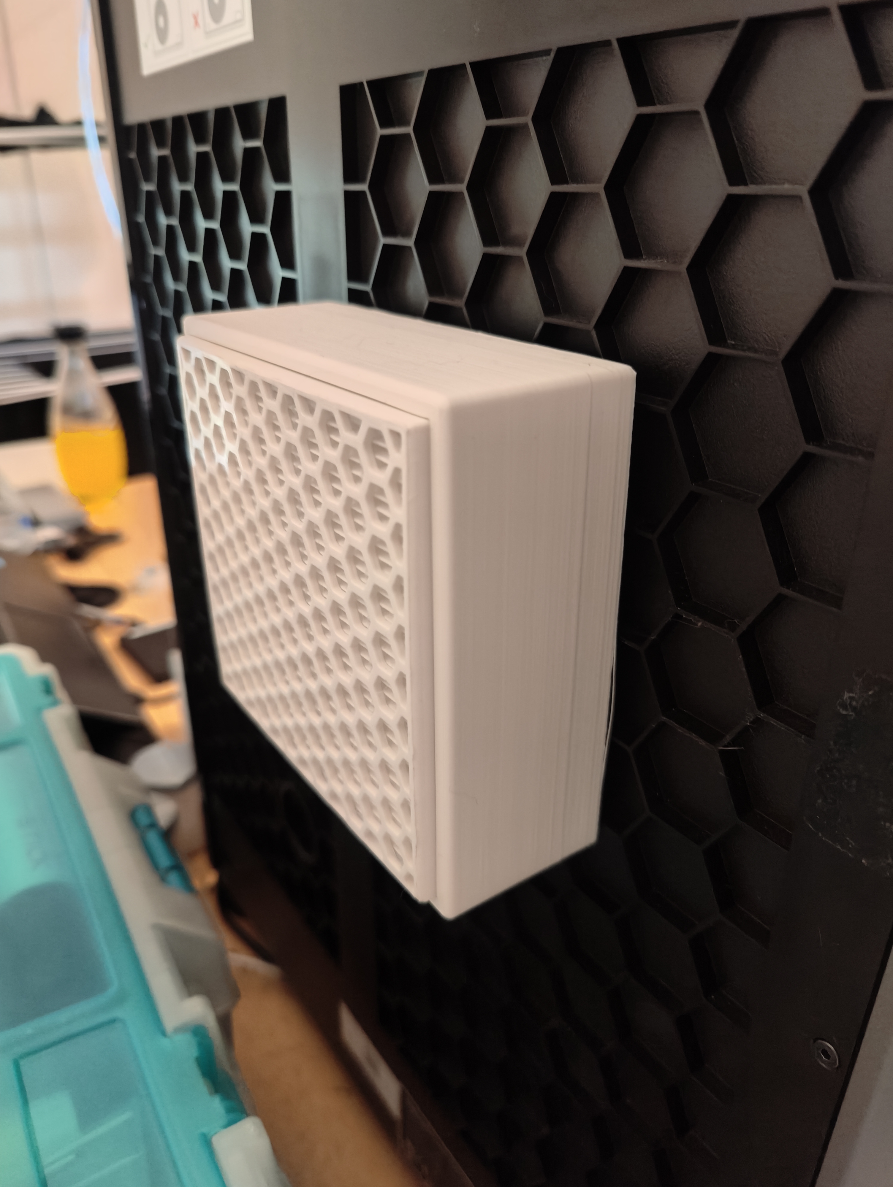 K1 Max exhaust active charcoal pellet and hepa filter