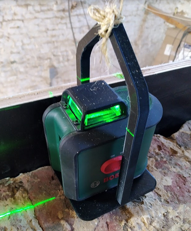 Bosch laser level plumb mount
