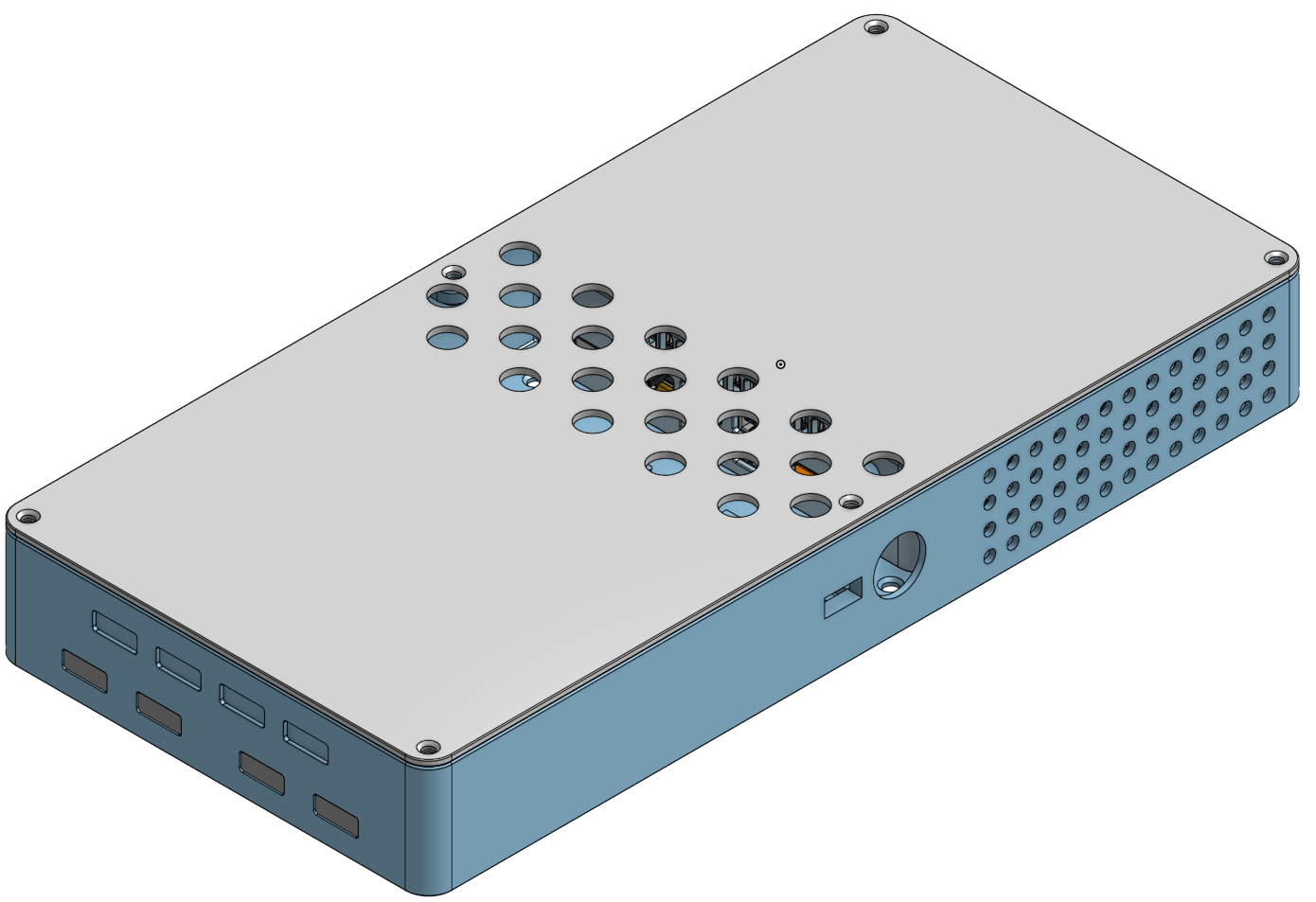 Intel NUC 11 ATKC2 enclosure for hdmi splitter