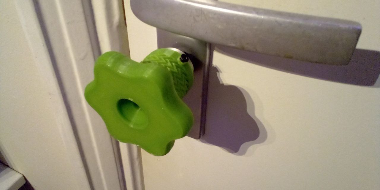 30mm cylindrical doorknob gripper