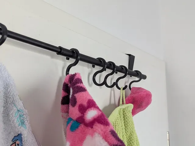 S Hook Towel Holder