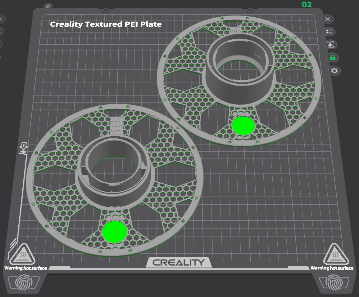 Creality CFS RFID-reusable-spool-hex