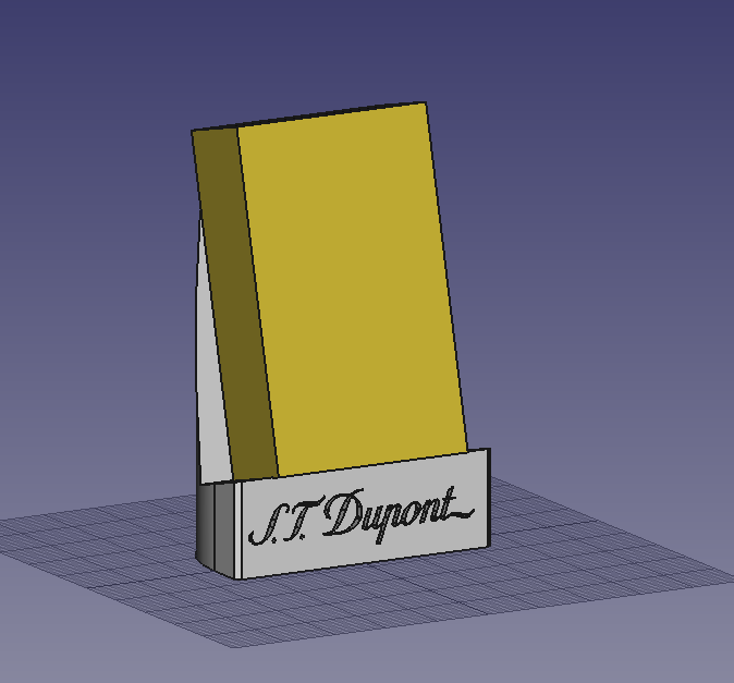  ST Dupont Lighter stand holder display