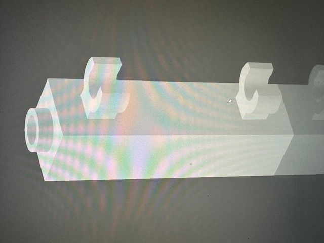 Brick 1x1x3 w. 2 clips