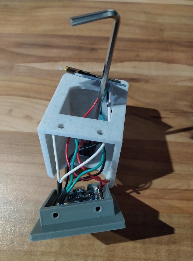 Octoprint monitor weather station esp8266 D1 mini ssd1306 bme280 case