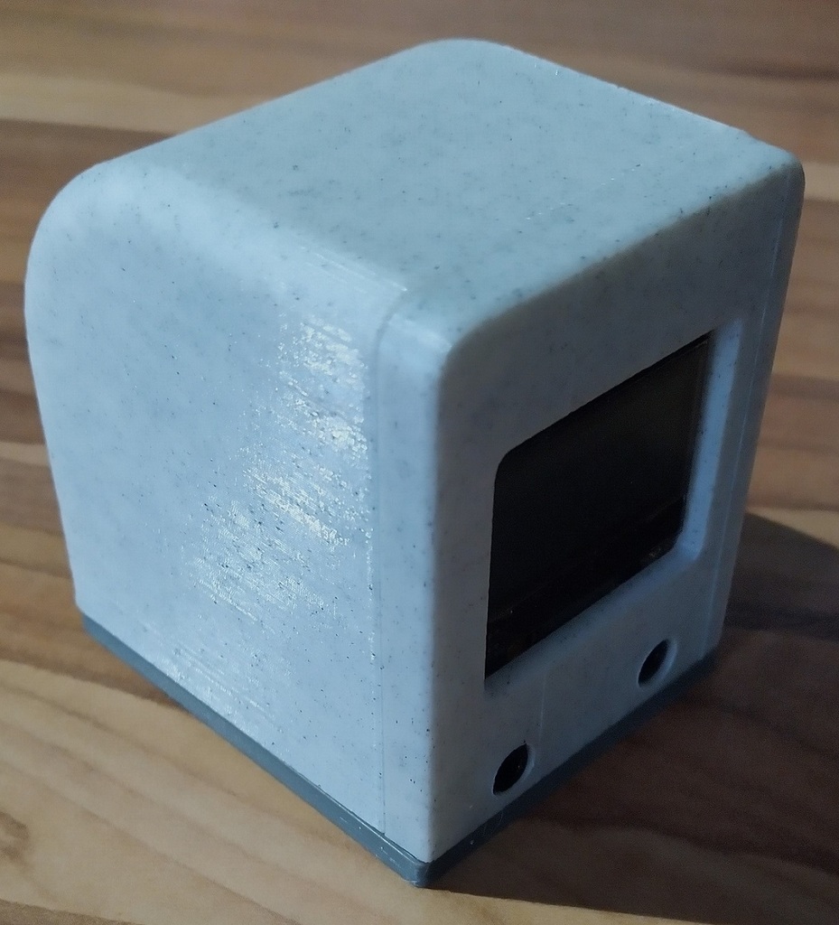 Octoprint monitor weather station esp8266 D1 mini ssd1306 bme280 case