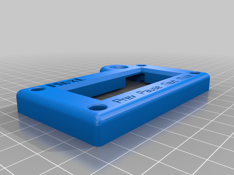 Arduino Pro Micro Media Control by MoxL | Download free STL model ...