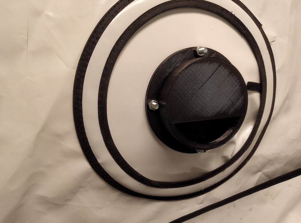 grow tent vent light restrictor