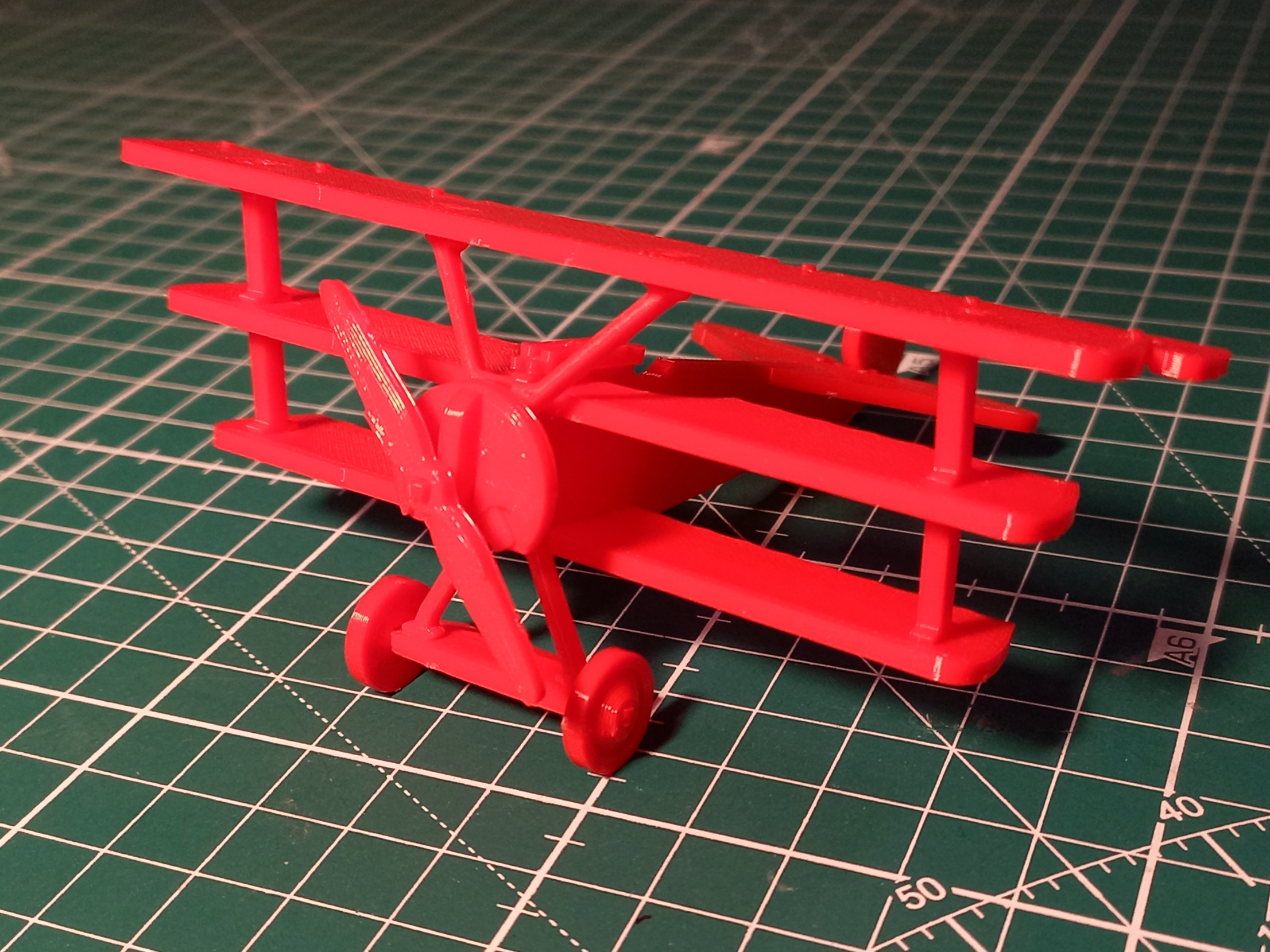 Fokker Dr.1 Triplane Kit  Card