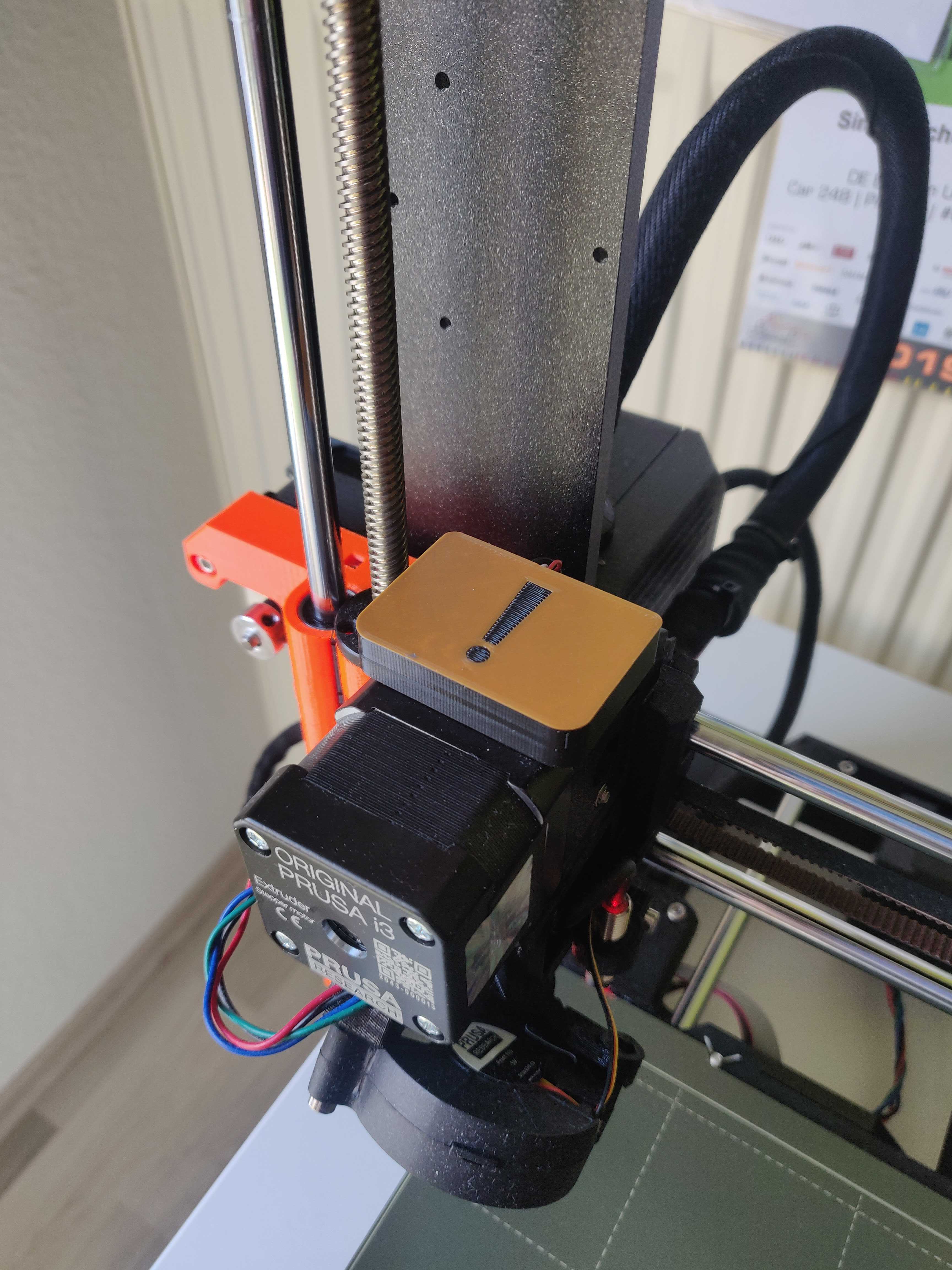 Prusa i3 MK3S+ Extruder Inlet Dust Cover