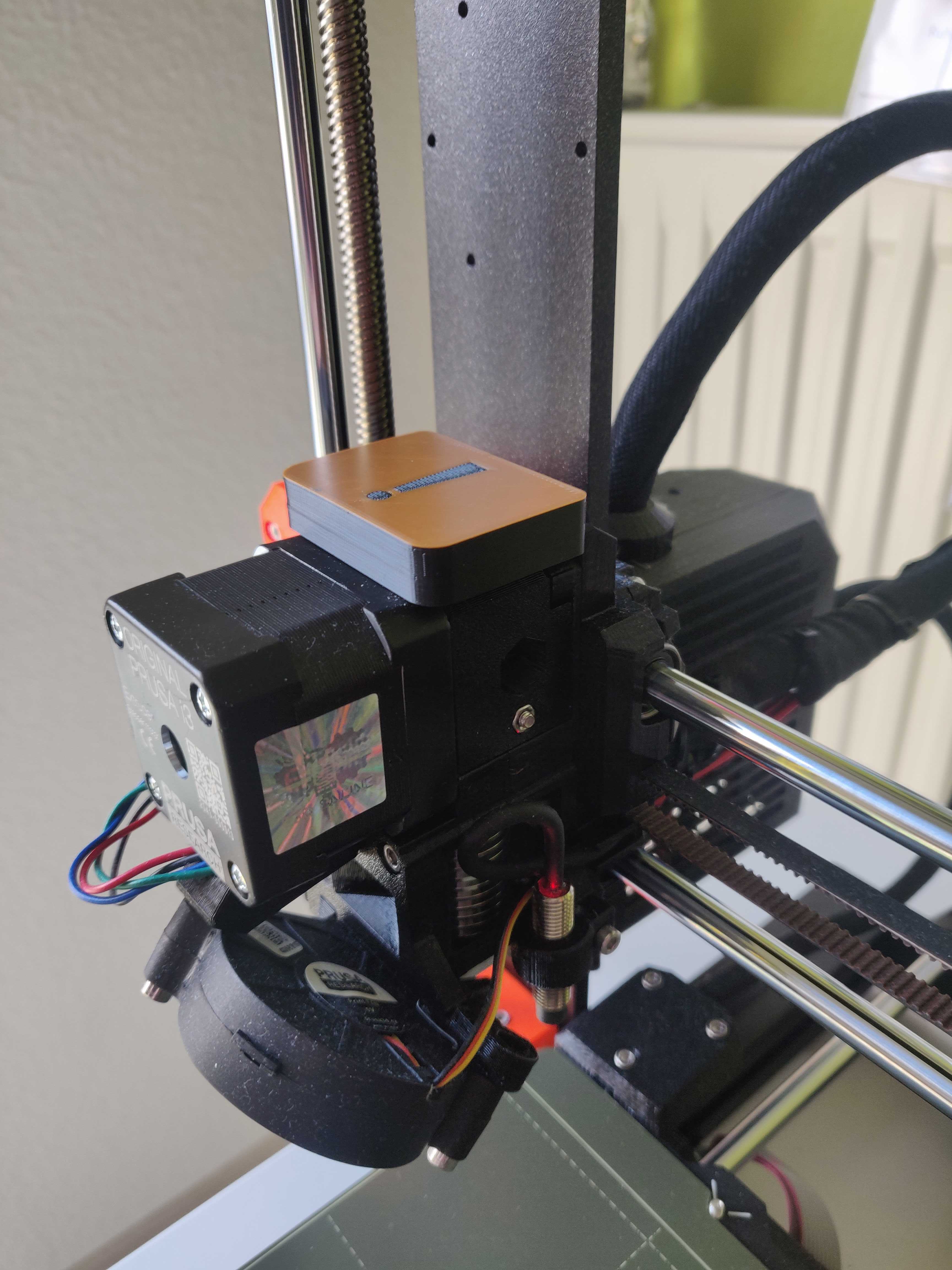 Prusa i3 MK3S+ Extruder Inlet Dust Cover by s17s05 | Download free STL ...