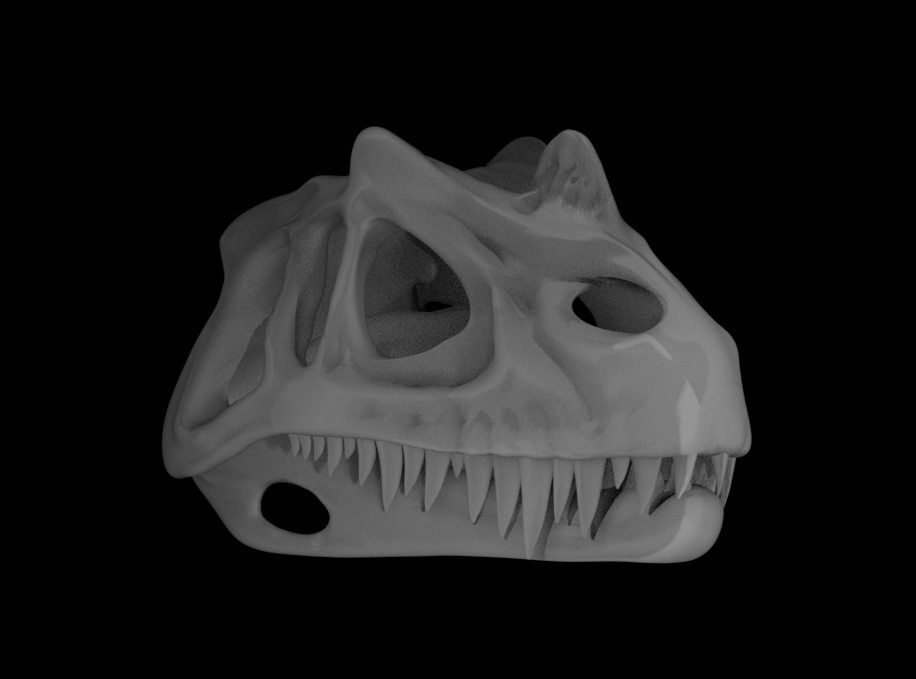 Miniatura 3 do modelo 3D Ceratosaurus Skull