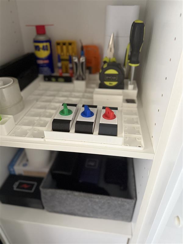Gridfinity: Sandpaper block holder