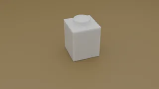 LEGO brick 1x1