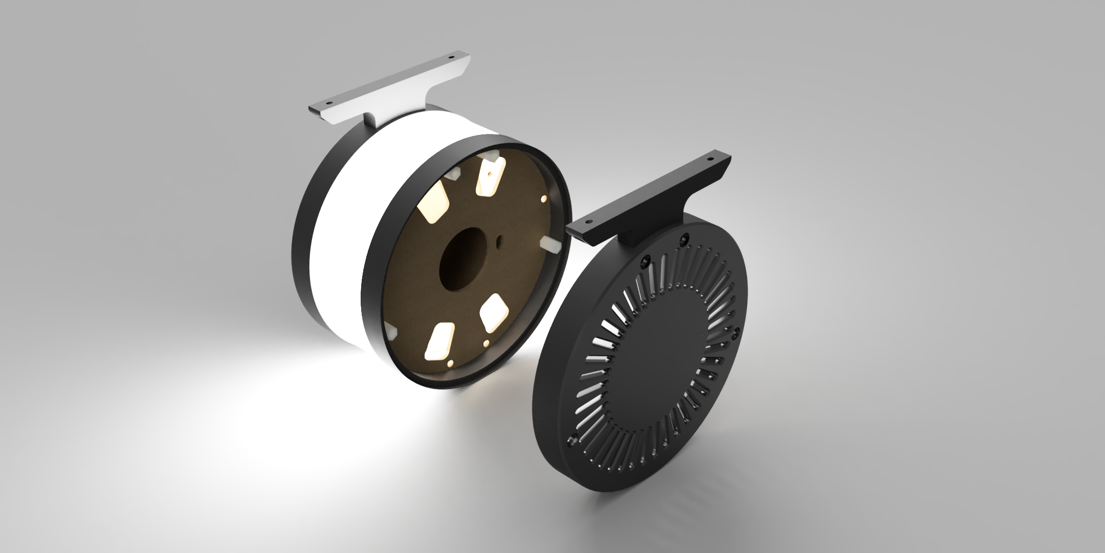 Modular Filament Spool Lamp