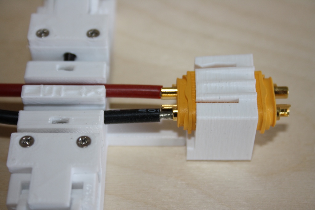 XT60/XT90 connector soldering tool by LuKowalski Download free STL