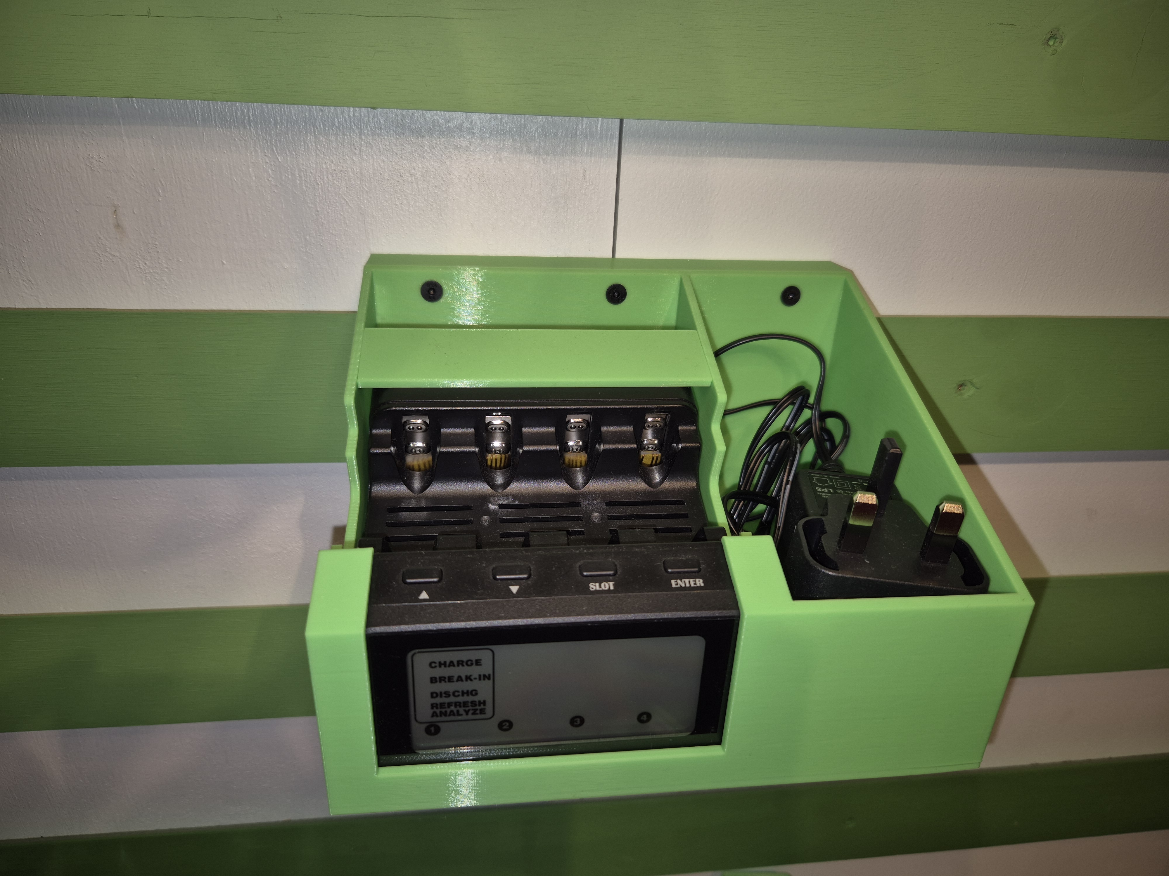 Powerex MHC9000PRO Battery Charger French Cleat Holder