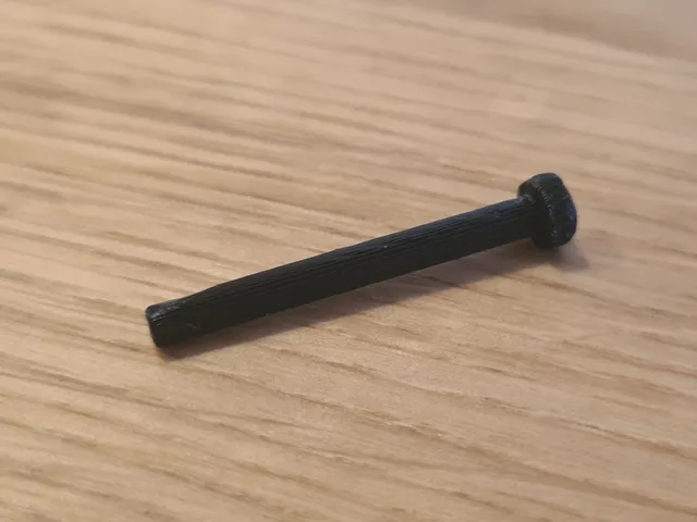 Bolt for the filament cutter 45° (instead of M3x25 screw)