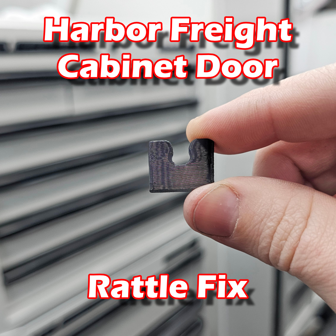 Harbor Freight Cabinet Door Rattle Fix