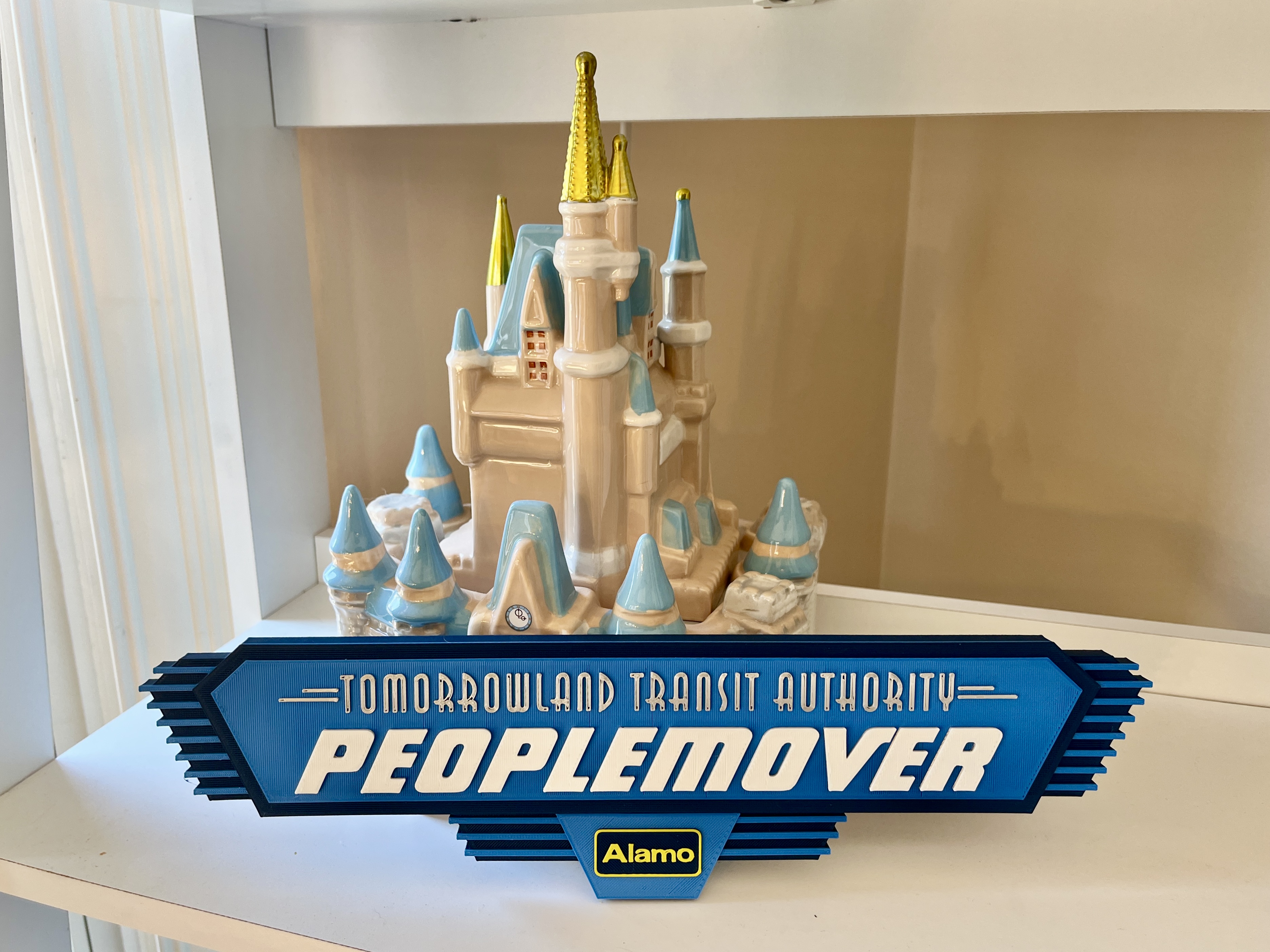 Tomorrowland Peoplemover Sign