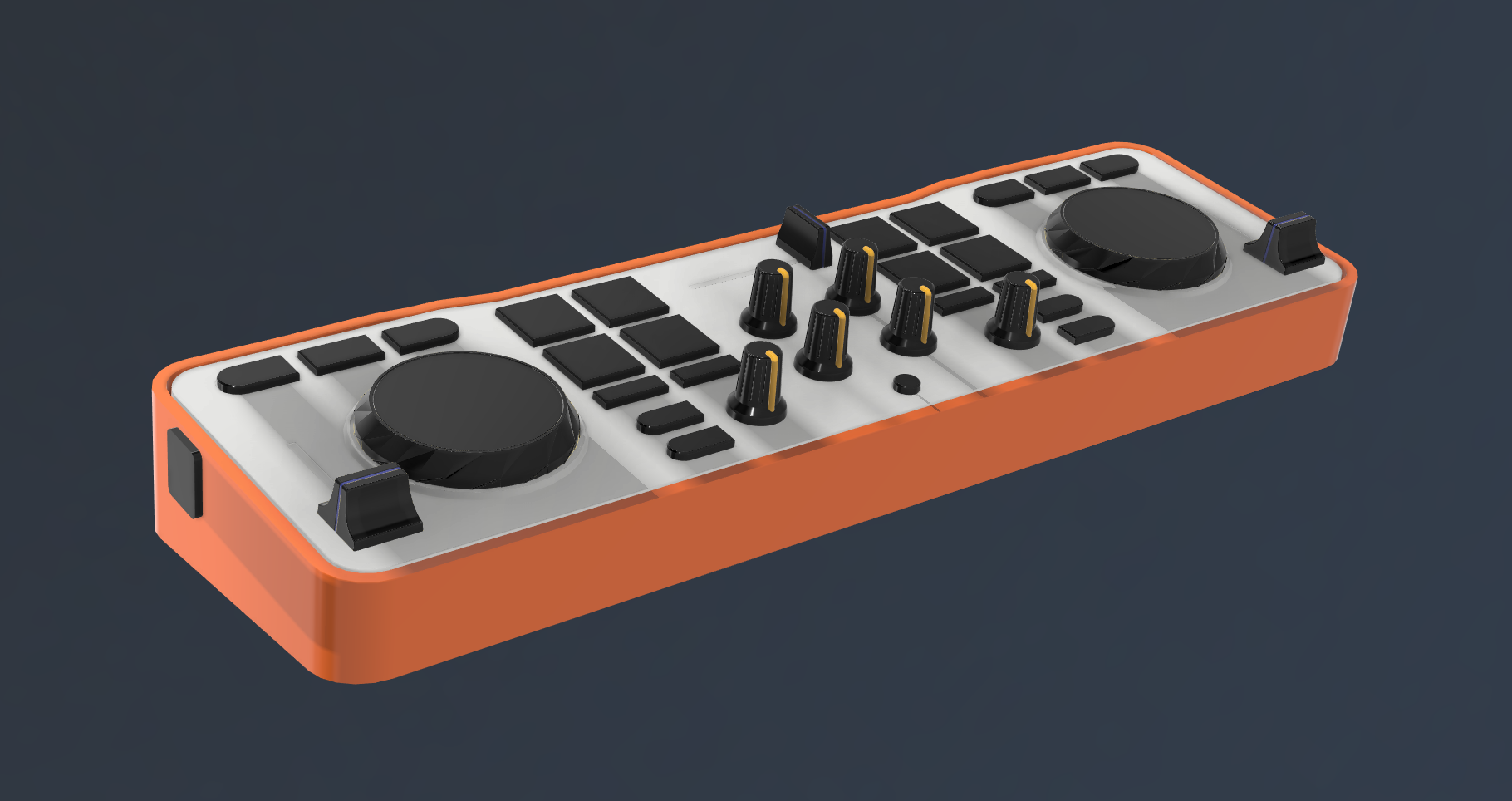 Hercules DJCONTROL Mix Riser & Portable Case w/ AirTag Storage
