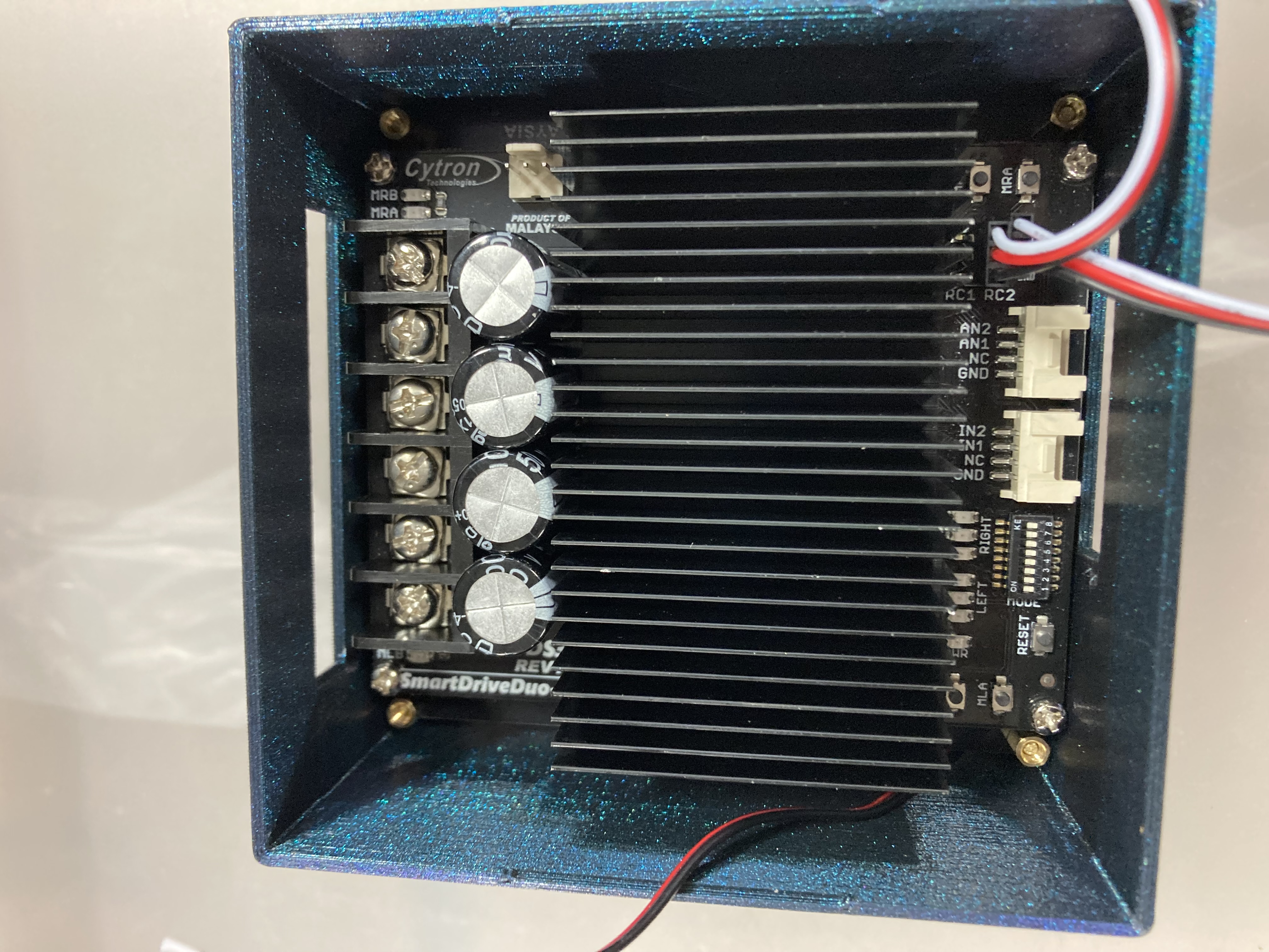 Cytron Smartdrive Duo MDDS30 Two Channel Dc Motor Driver Case with Fan