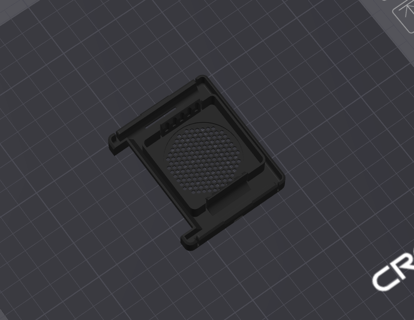 Modular Snap Together Raspberry Pi 2B/3B/3B+/4 Case - MODULE REMIX - Snap In Fan with Terminal - ADDED GRILLE