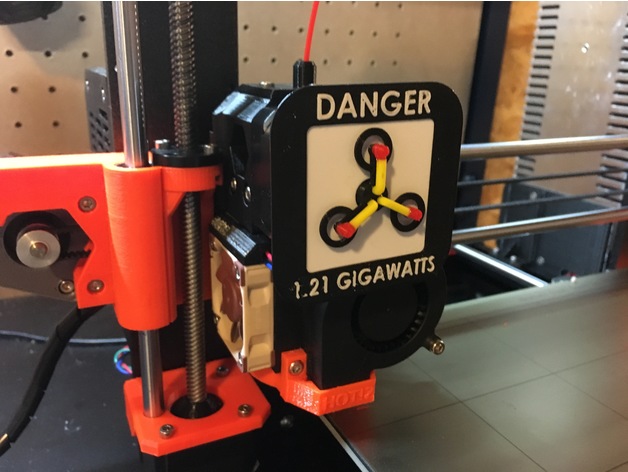 Prusa MK3/S Rotation Indicator Flux Capacitor