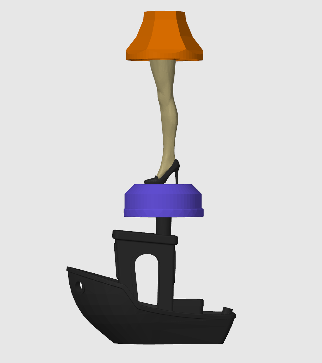 Benchy A MAJOR AWARD 3D model thumbnail