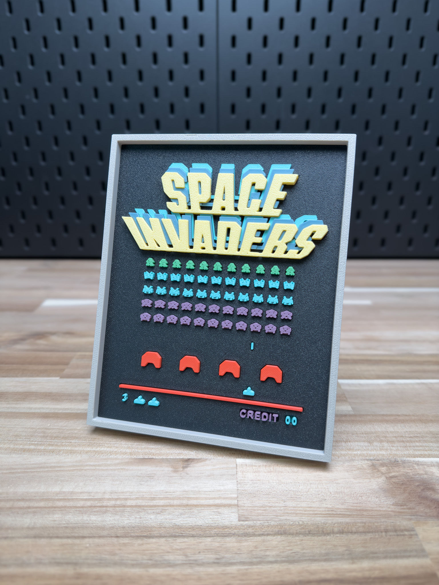 Space Invaders Frame (No Support, No AMS, No Glue)