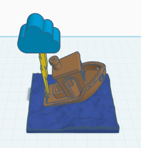 benchy struck my lightning