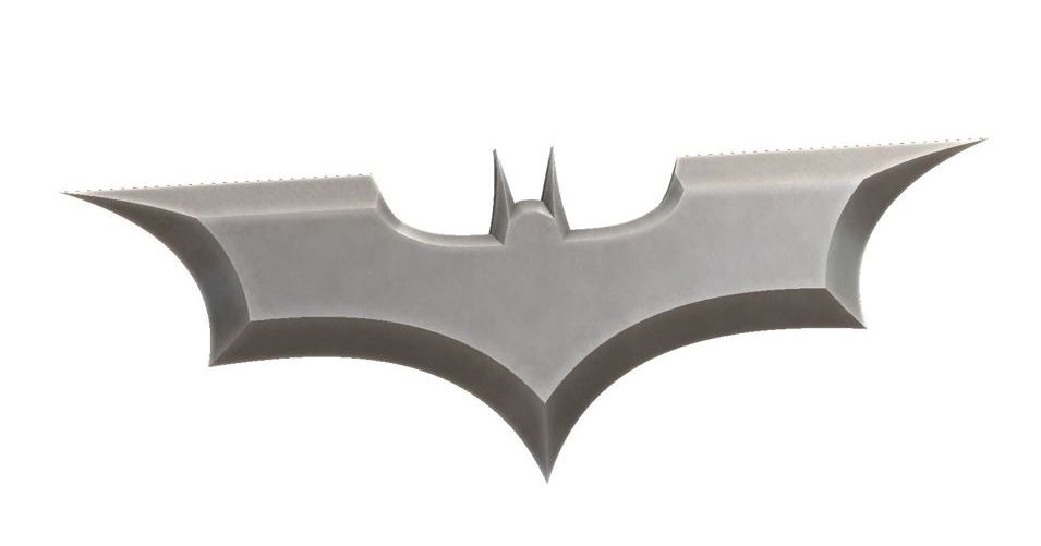 Batman C Bale Batarang By Val Download Free STL Model Printables
