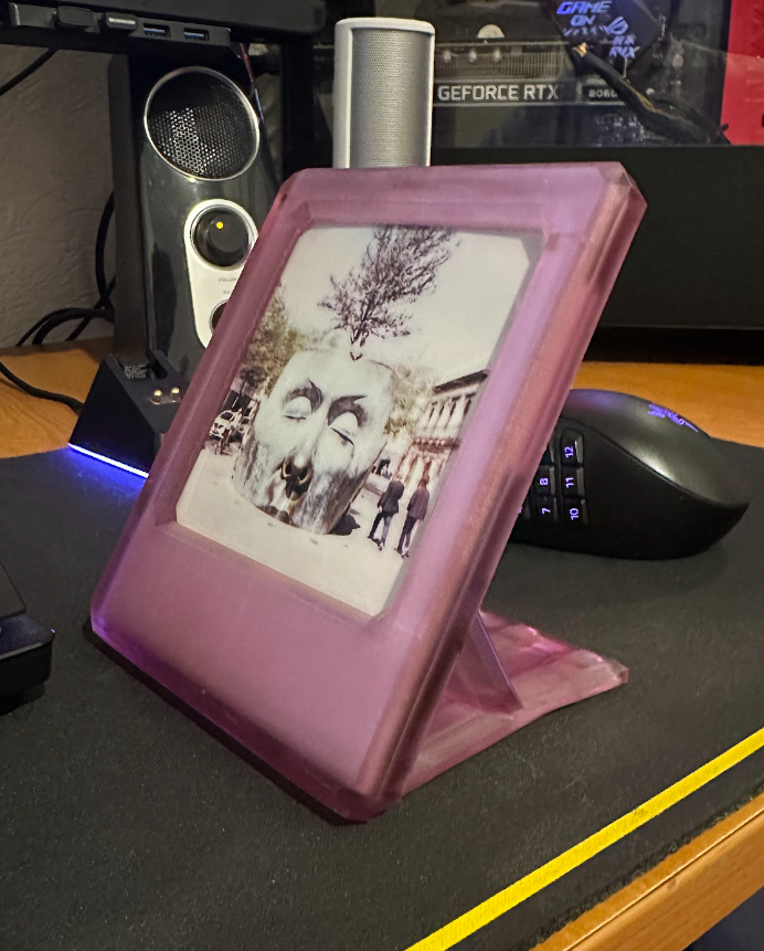 Polaroid Frame with base