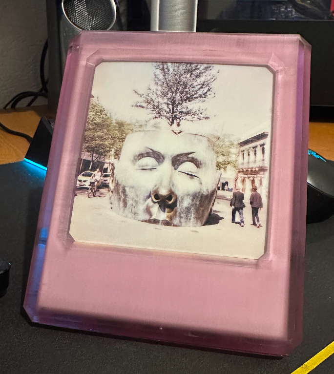 Polaroid Frame with base — miniatura 2
