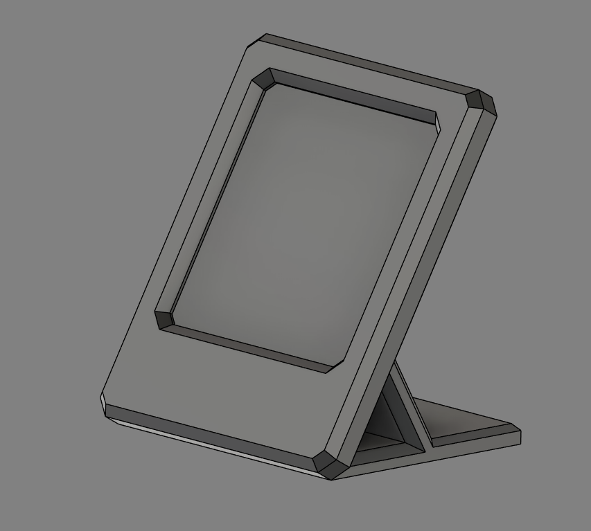 Polaroid Frame with base — miniatura 3
