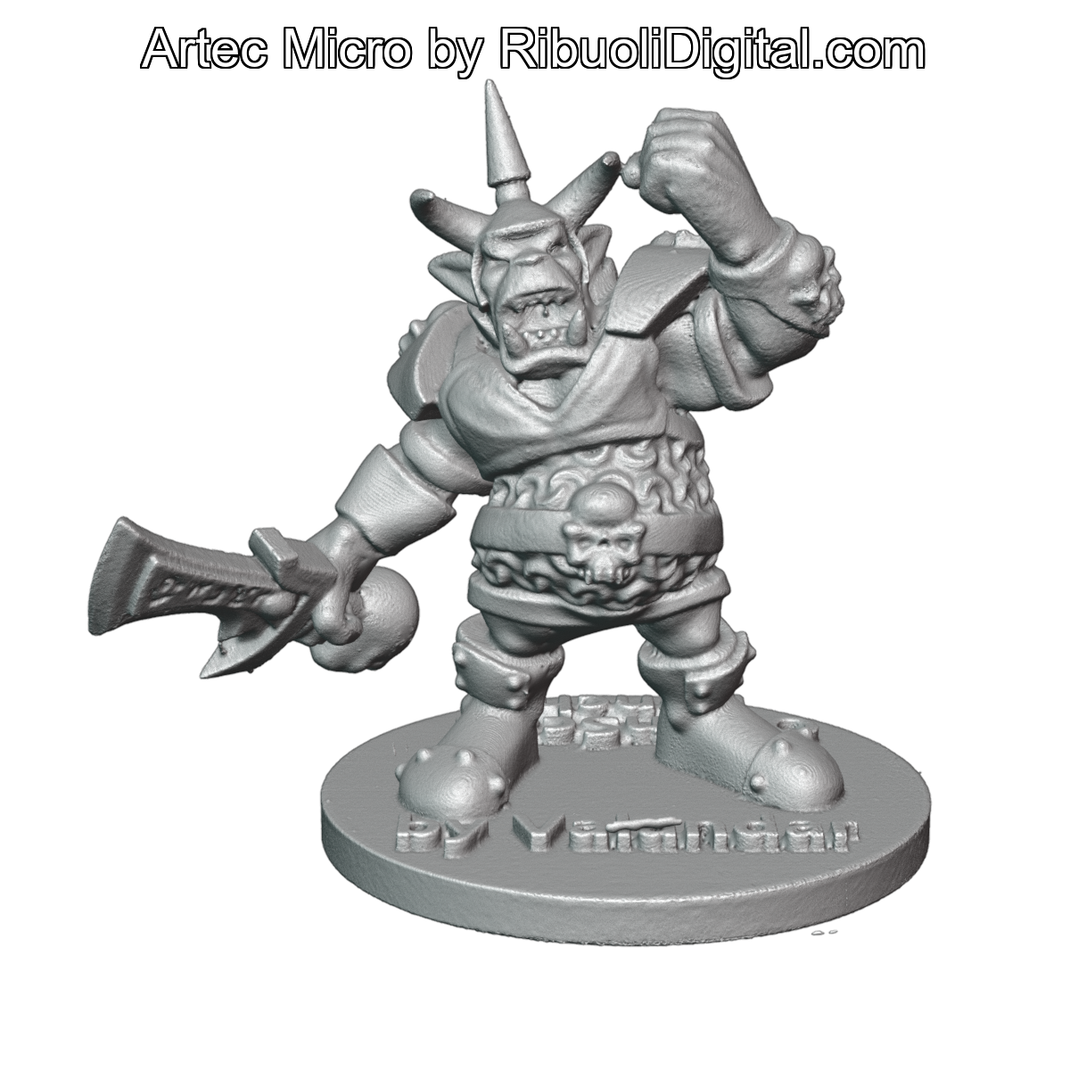 OpenScan Benchy - Artec Micro by RibuoliDigital