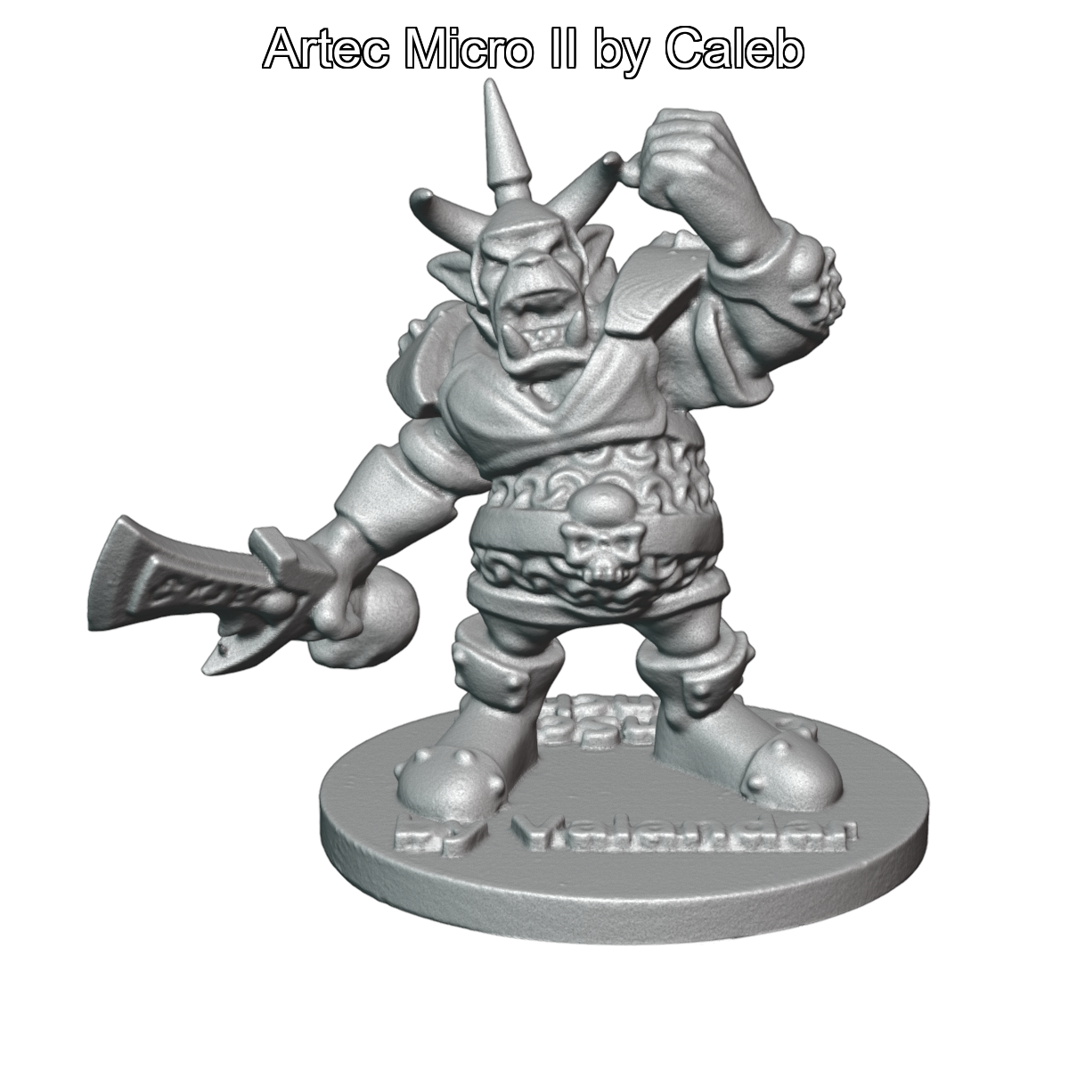 OpenScan Benchy - Artec Micro II by Caleb