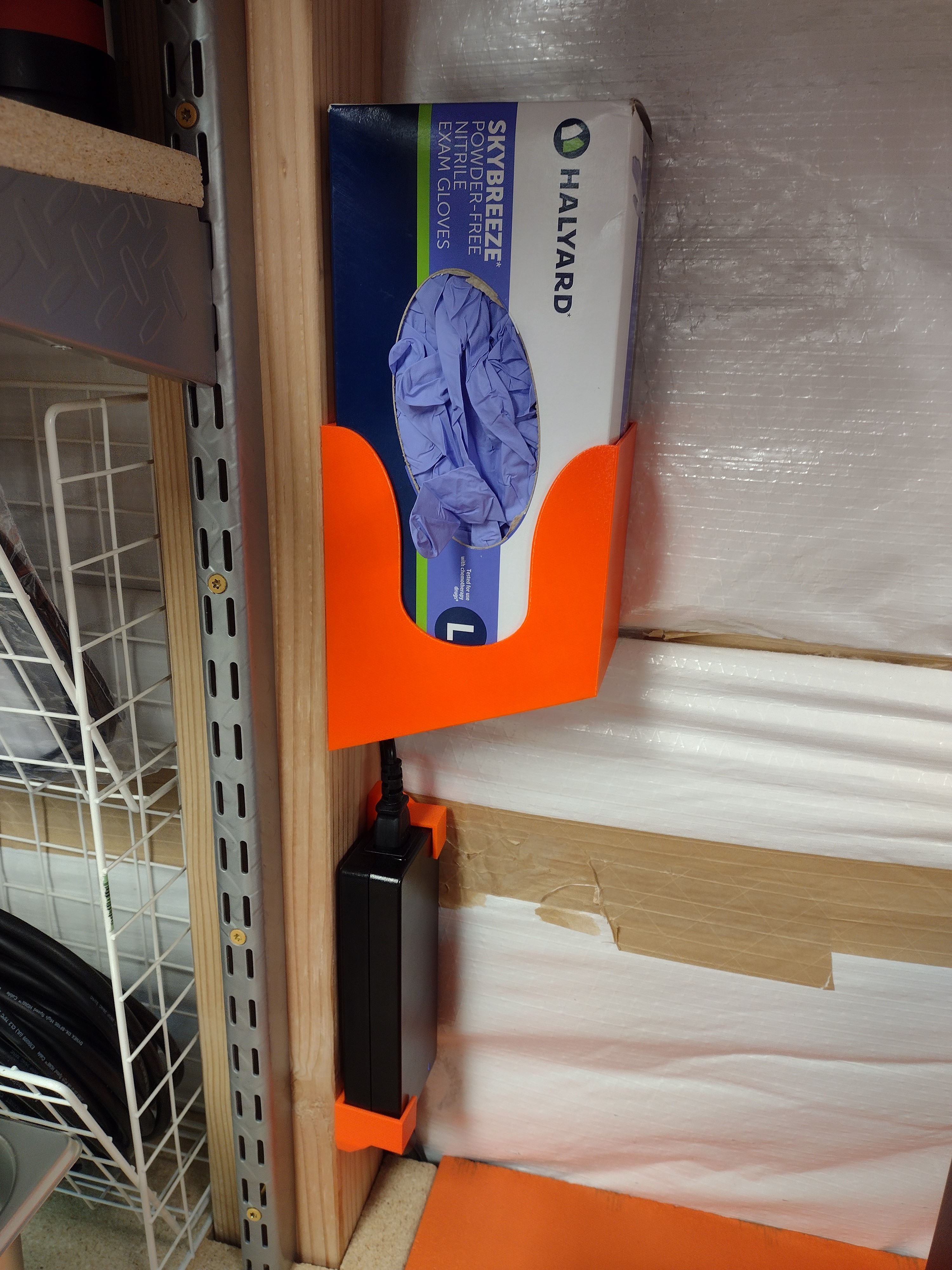 Glove box holder
