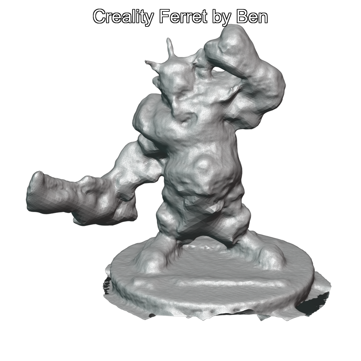 OpenScan Benchy - Creality Ferret by Ben