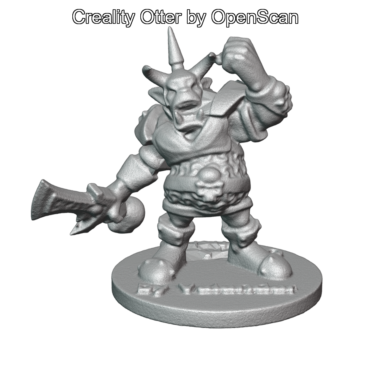 OpenScan Benchy - Creality Otter