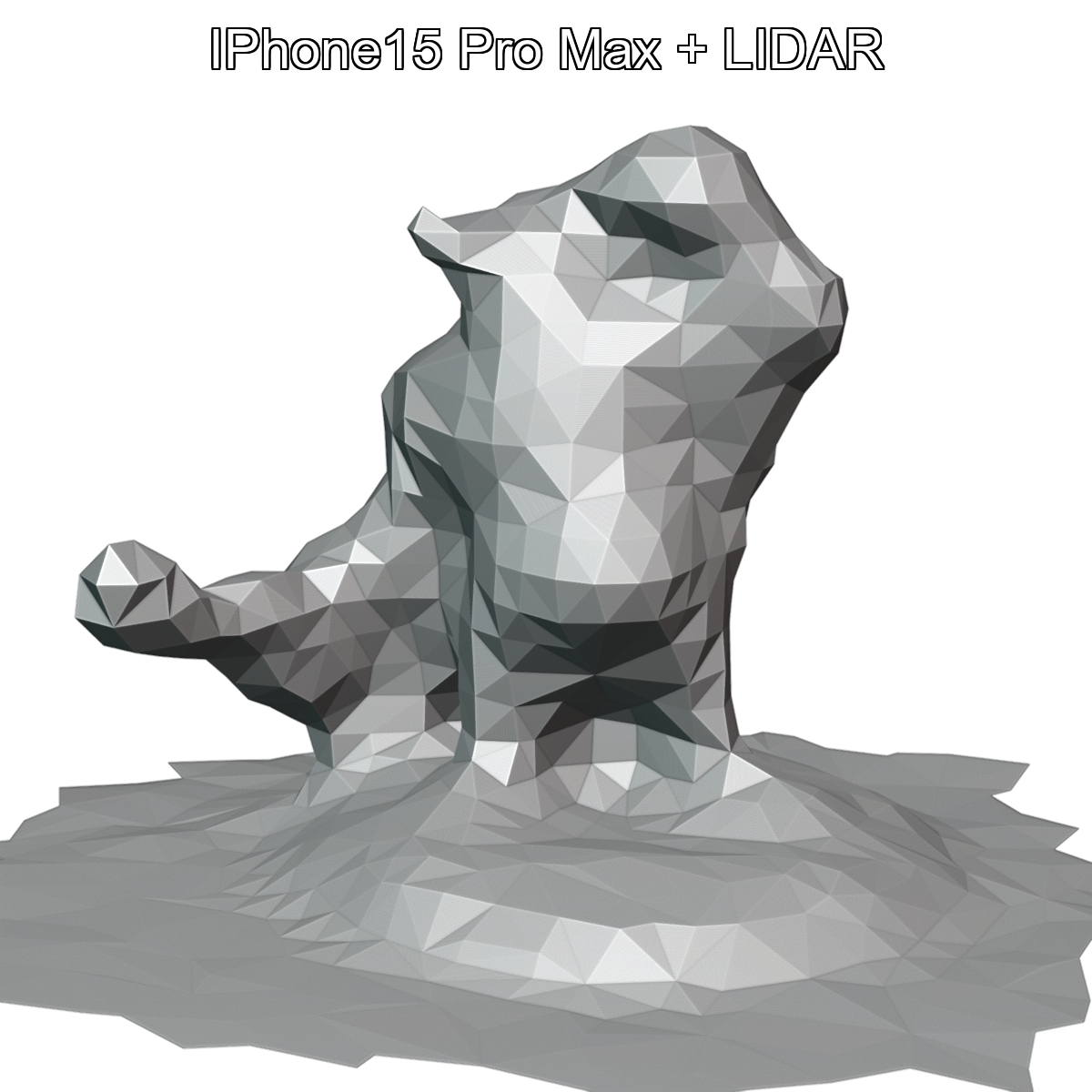 OpenScan Benchy - iPhone 15ProMax - LIDAR + Polycam