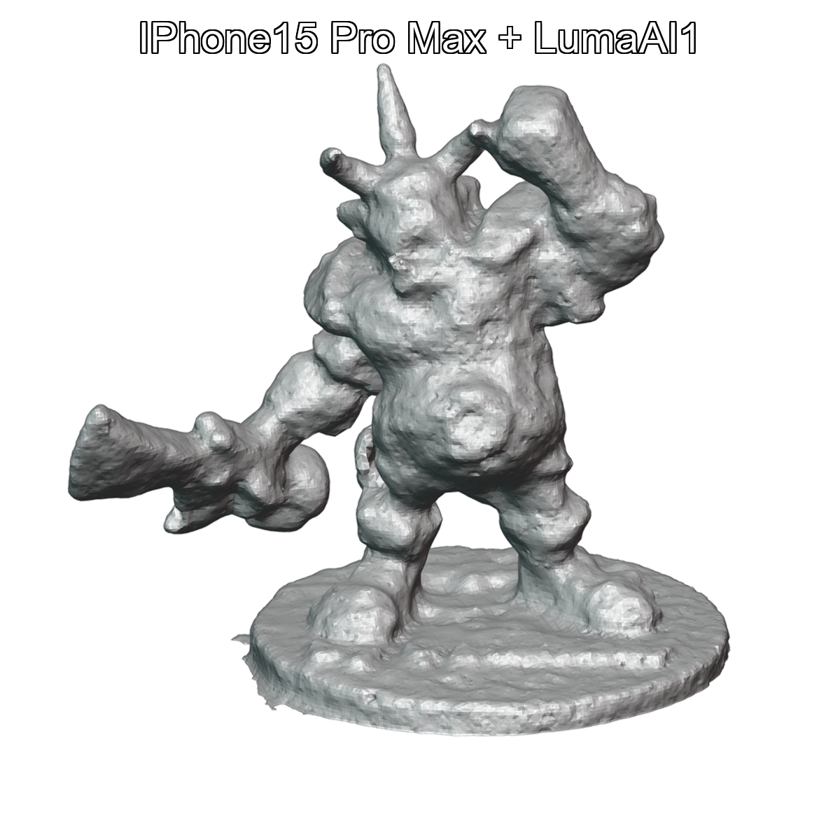 OpenScan Benchy - iPhone 15 ProMax - LUMA Ai