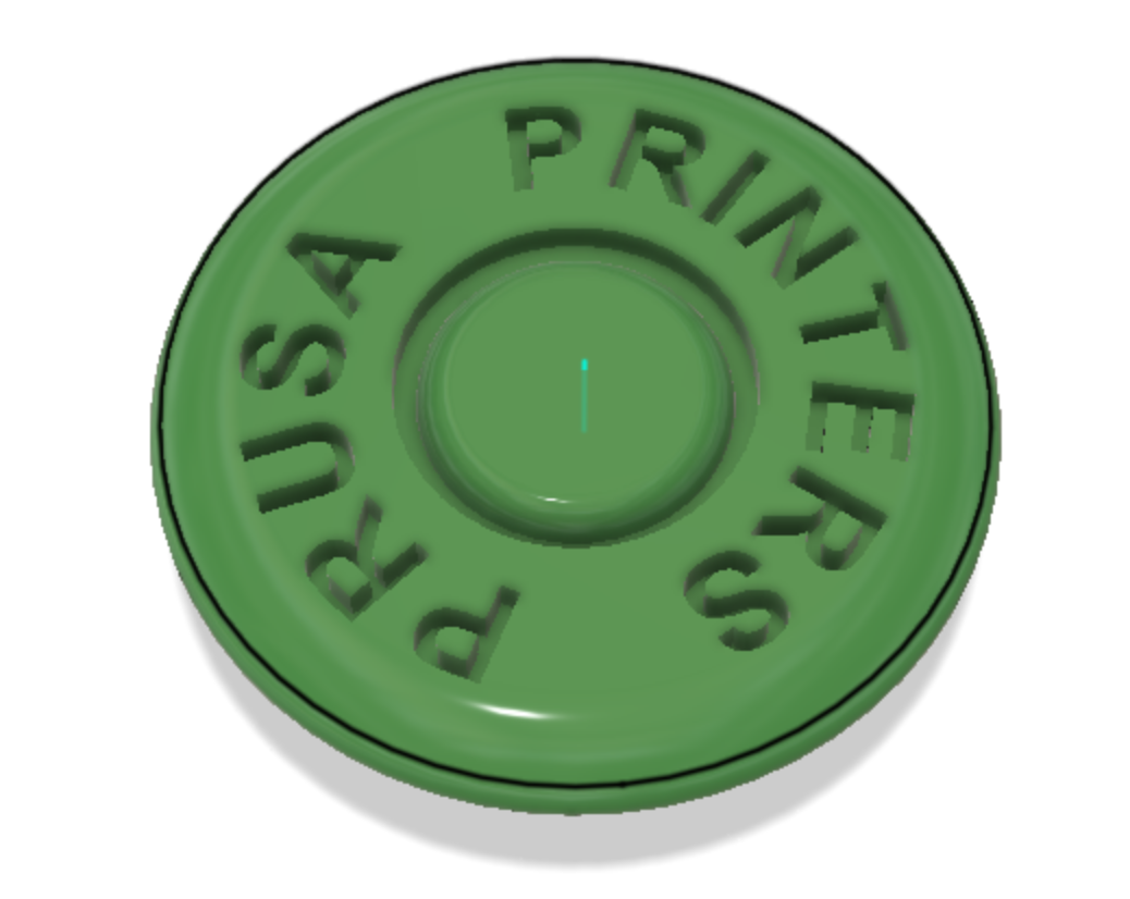 PRUSA OverCoat Shank Button   Large 53MM