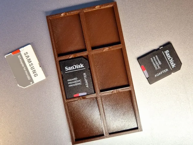 Micro-SD card holder