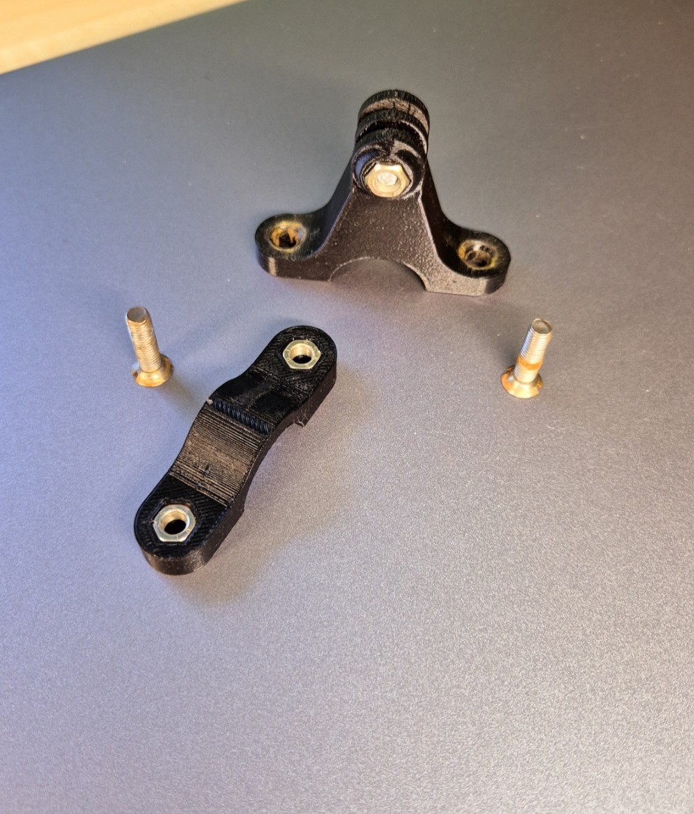 ActionCam-Holder for handlebars.