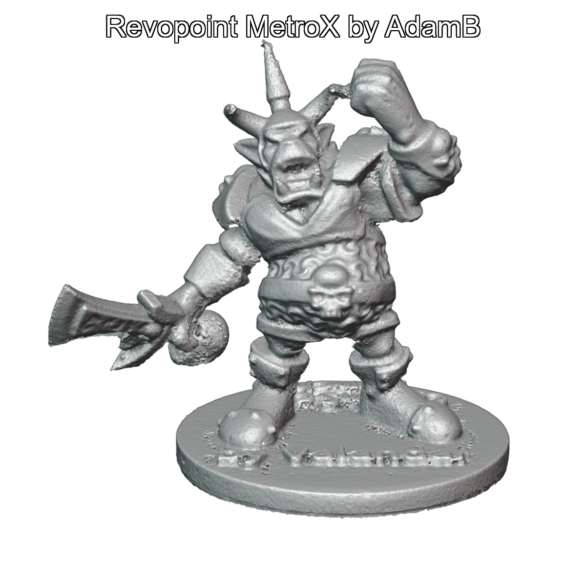OpenScan Benchy - Revopoint MetroX by AdamB
