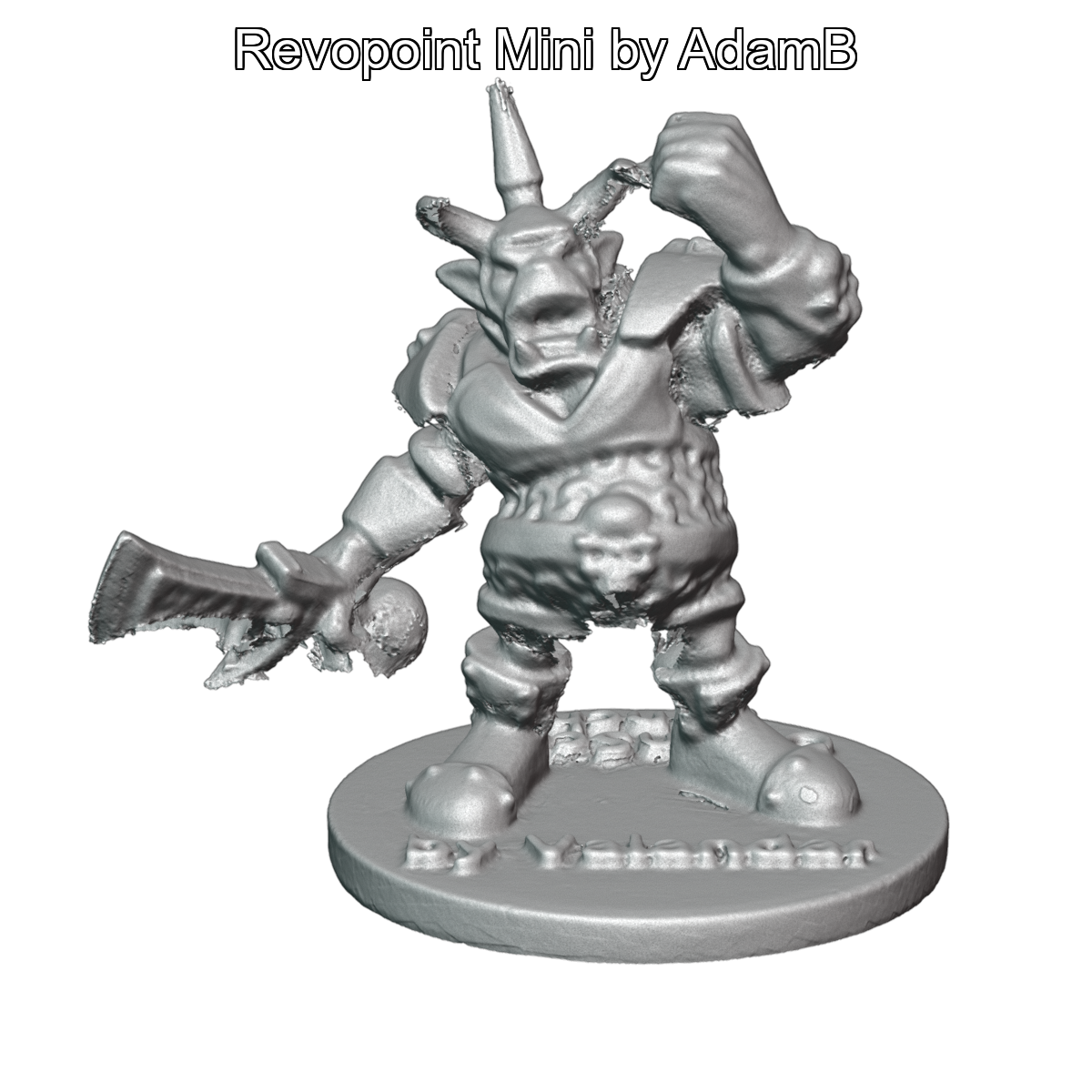 OpenScan Benchy - RevoPoint Mini by AdamB